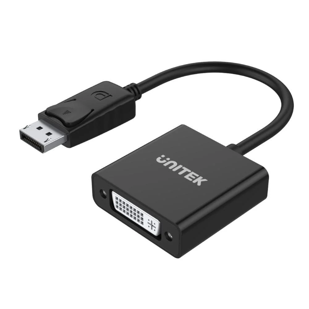 Unitek Y-5118 DisplayPort (Male) to DVI (Female) Adapter – New