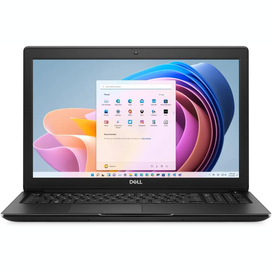 Dell Latitude 3590 Notebook | Intel Core i5 8250u@1.60GHz | 8GB DDR4 Ram | 256GB NVME |15.6″ LCD Display | Windows 11 Pro